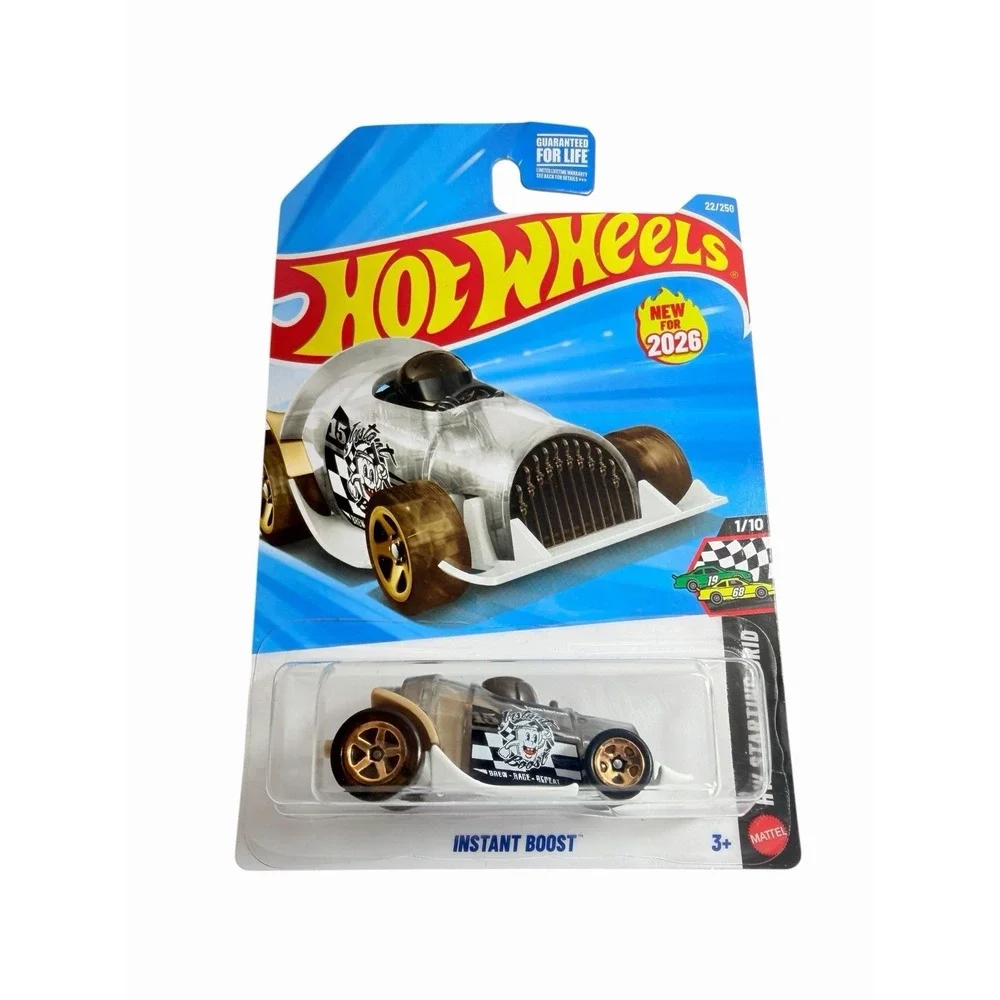 Hot Wheels‎ Instant Boost Starting Grid 1:64 Diecast Car Silver/Black 2026 New
